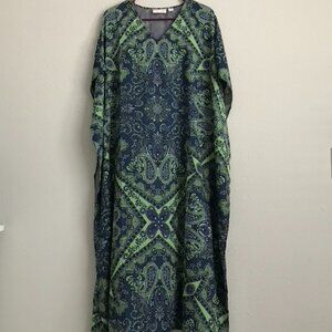 Bellisima by Kim Gravel Petite Boutique Poncho Dress - Twilight (Sz) a646030